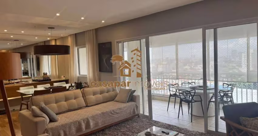 Apartamento à venda com 128m², 3 dormitórios com lazer completo