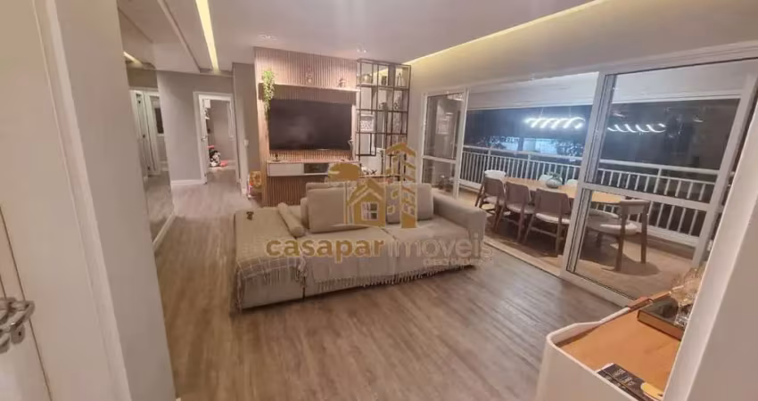 Apartamento à venda na chacára inglesa, 127m² com sacada gourmet e lazer