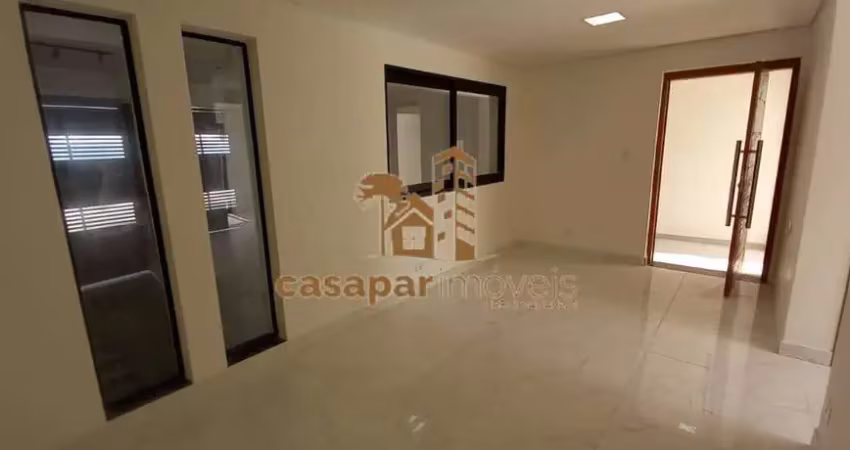 Sobrado à venda com 138,70m², novo e nunca habitado com 3 dormitórios