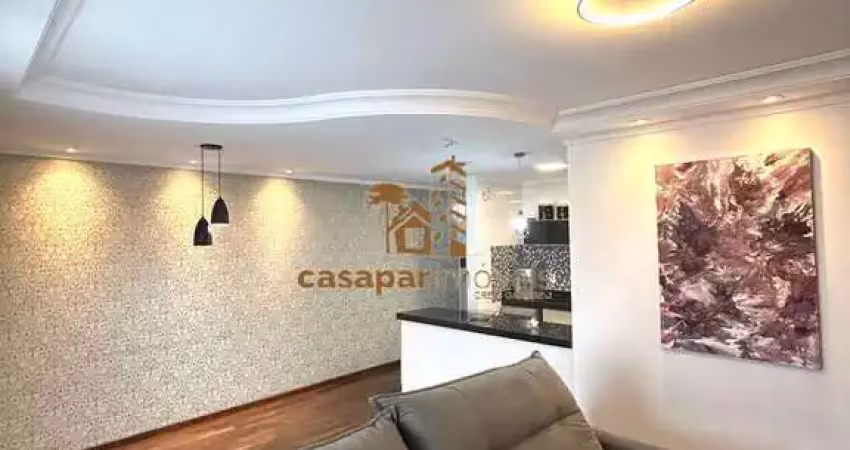 Apartamento para locação com 96 m², 3 dormitórios, 2 vagas e lazer completo