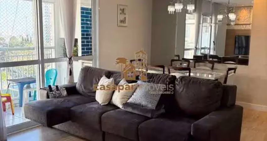 Apartamento à venda com 96m², 3 dormitórios com sacada gourmet e lazer