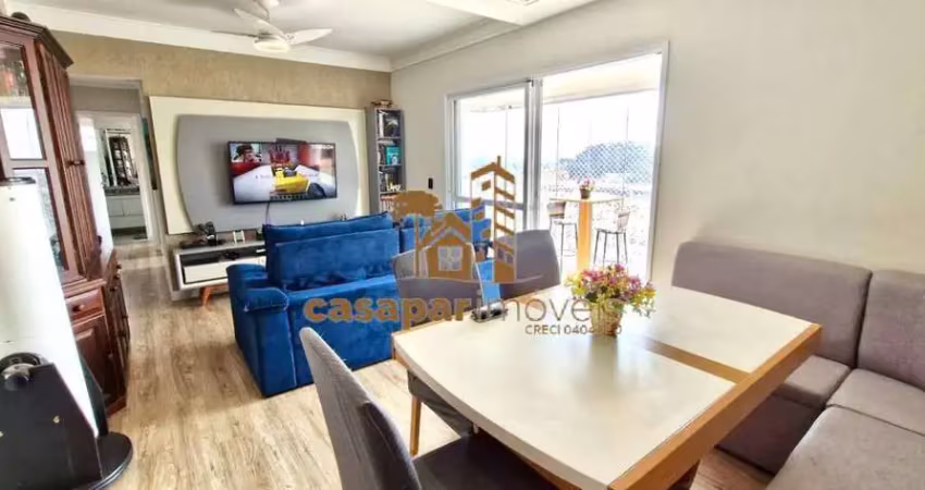 Apartamento à venda com 96m², 3 dormitórios com sacada gourmet e lazer