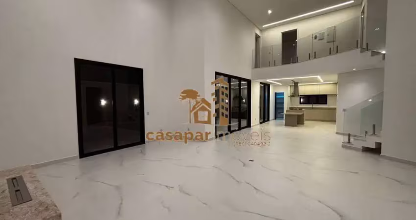 Casa em condomínio fechado nova em aldeia da serra, 330m² com 3 suítes