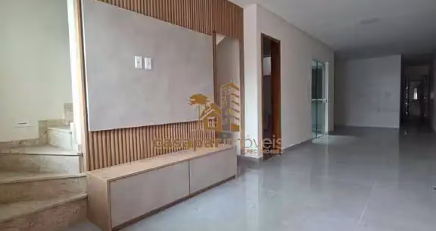 Sobrado à venda com 140m² com 3 suítes, com 2 vagas e estuda permuta