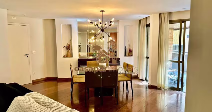 Apartamento à venda com 200m², 4 dormitórios com sacada e lazer