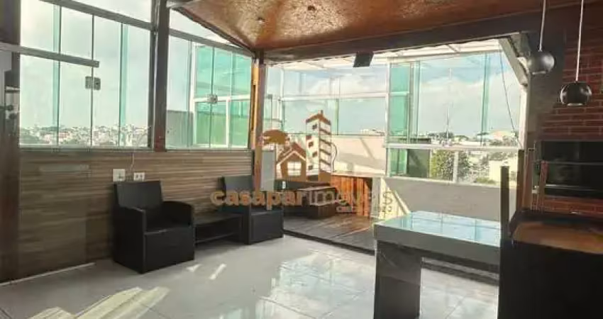 Cobertura à venda com 86m², 2 dormitórios no bela vista e estuda permuta