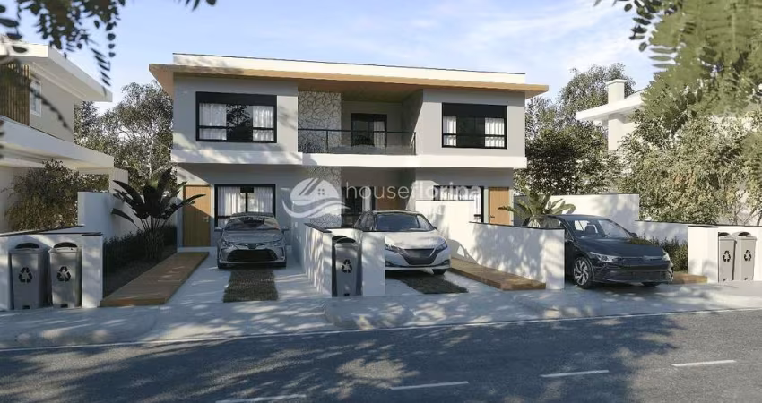 Marinas do Campeche - Casa geminada financiável à venda com 3 dormitórios, em loteamento planejado