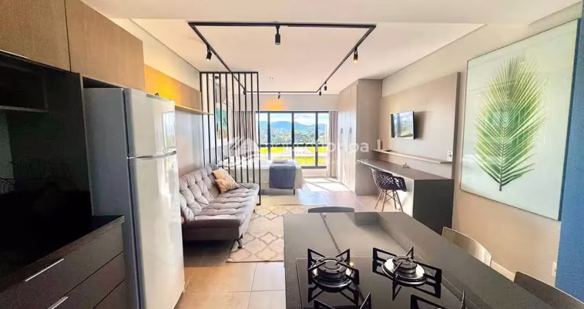 Studio no oka floripa campeche – mobiliado, financiável,  vaga de garagem - ideal para tanto para i