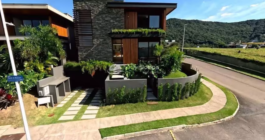 Casa pátio lagoa – uma residência de 607 m² com 4 suítes, piscina e arquitetura sofisticada na lago
