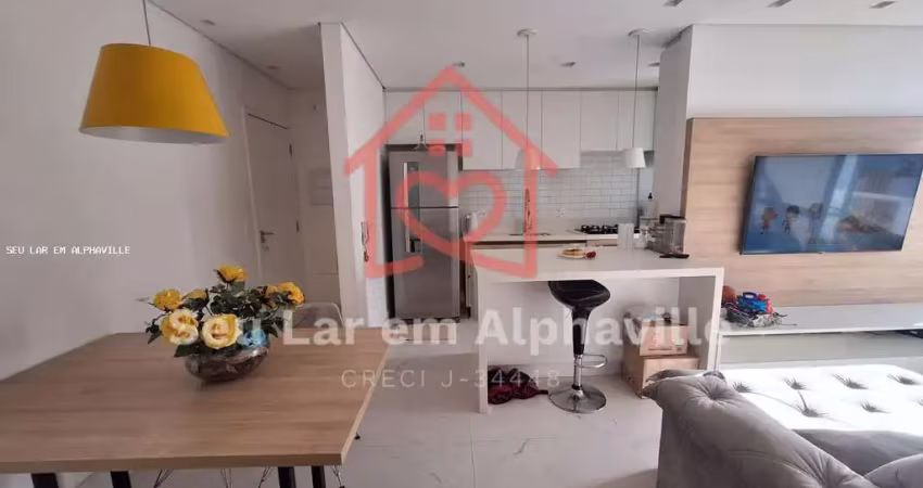 Apartamento para locação em barueri, centro, 2 dormitórios, 1 suíte, 2 banheiros, 1 vaga