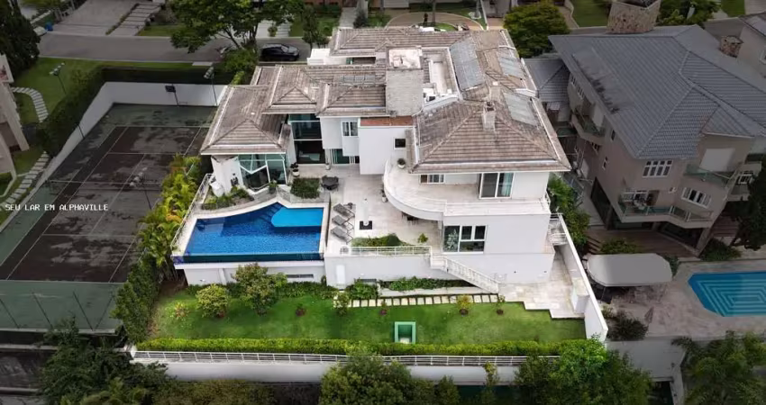 Casa em condomínio para venda em barueri, alphaville centro industrial e empresarial/alphaville., 4 dormitórios, 4 suítes, 8 banheiros, 8 vagas