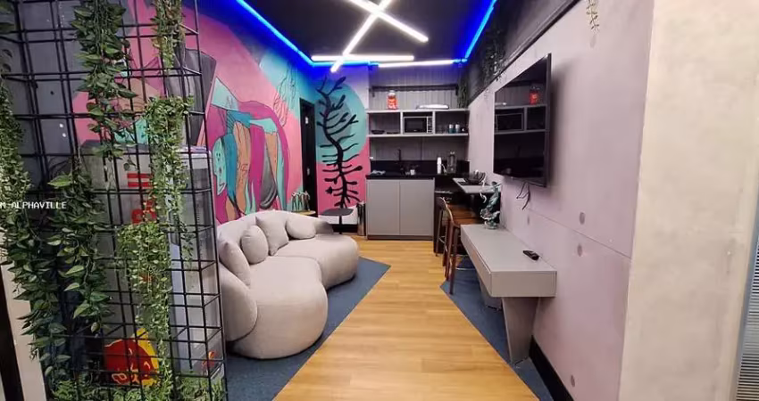 Sala comercial / nova para locação em barueri, green valley alphaville, 3 banheiros, 2 vagas