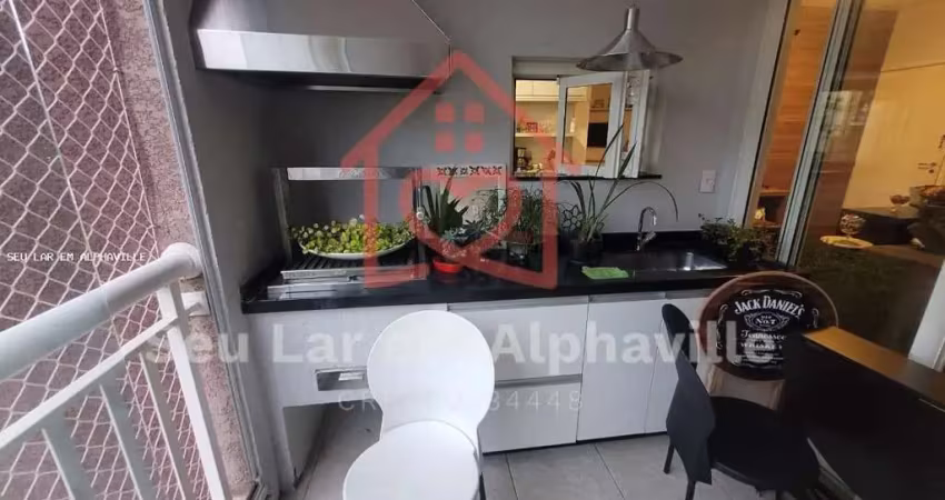 Apartamento para venda em santana de parnaíba, tamboré, 2 dormitórios, 1 suíte, 2 banheiros, 2 vagas