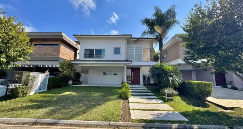 Casa em condomínio para venda em santana de parnaíba, tamboré, 4 dormitórios, 4 suítes, 4 banheiros, 4 vagas