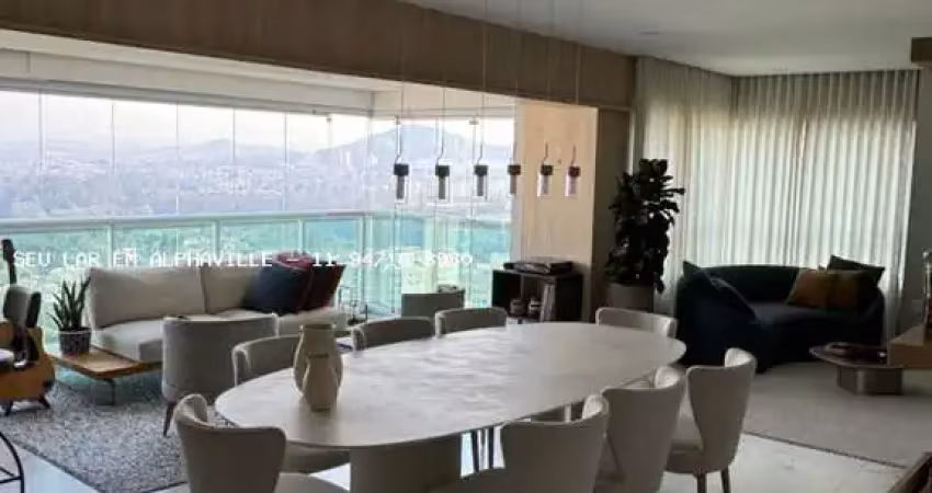 Apartamento para venda em barueri, alphaville empresarial, 3 dormitórios, 3 suítes, 5 banheiros, 3 vagas