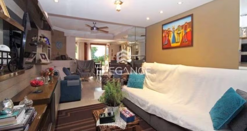 Elegance imóveis vende casa/sobrado com 3 dormitórios, suíte, closet, living 2 ambientes, pátio 2 vagas garagem/box. Comprar R$1.200.000,00