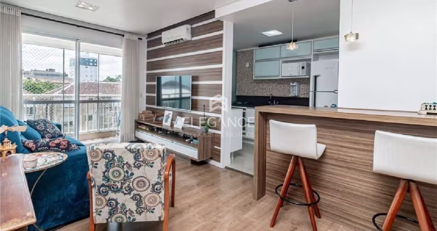 Comprar apartamento 3 dormitórios suíte 2 vagas/box garagem,sol leste/norte semi-mobiliado churrasqueira elevador, portaria 24 horas. Elegance Imóveis
