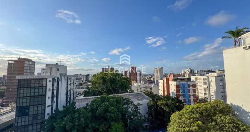 Elegance Imóveis vende apartamento desocupado andar alto com 195 m2 privativos, 3 dormitórios  2 vagas box garagem Moinhos de Vento Porto Alegre