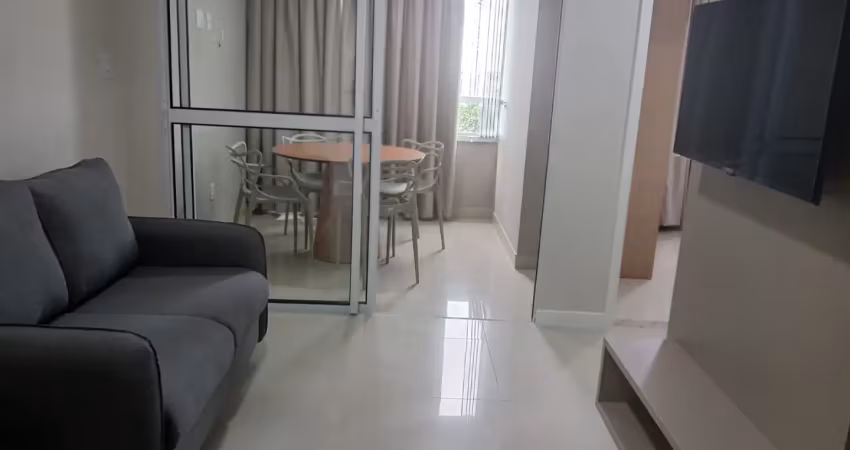 Alugo 1/4 mobiliado no jardim santa teresa no residencial monte carlo