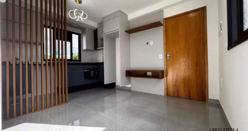 Apartamento com fino acabamento para locação na penha de frança, são paulo-sp: 2 quartos, sala, banheiro, vaga de garagem, 45m² de área.