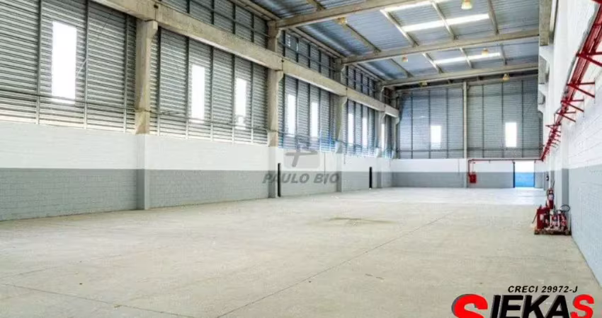 Locação de galpão comercial em mauá-sp, bairro loteamento industrial coral: 1 banheiro, 1.300 m² de área.