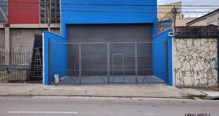Galpão comercial para locação no tatuapé, são paulo-sp: 3 vagas de garagem e 300 m² de área