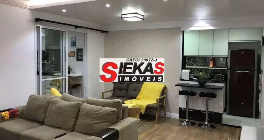 Apartamento à venda em são paulo-sp, chácara califórnia: 2 quartos, 1 suíte, 2 salas, 2 banheiros, 1 vaga, 84m². imperdível!