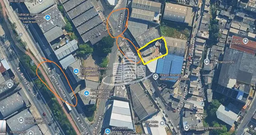 Terreno, cidade industrial satélite de são paulo, guarulhos - r$ 680 mil, cod: 12396