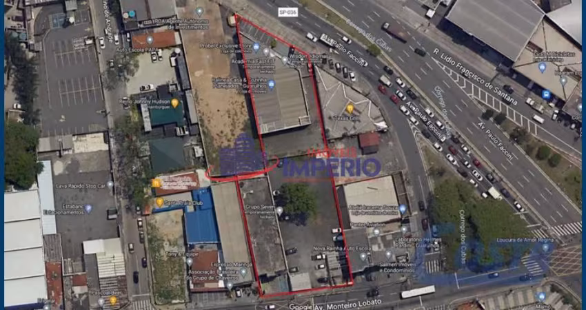Área Comercial 2.300m² – Av. Paulo Faccini, Guarulhos – SP
