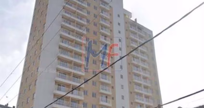 Excelente Studio de 24 m² a.u.,  Vila Ré, 1 dormitório, sacada, banheiro, localizado a 300 m do Metrô Patriarca. Lazer. REF: 16.181
