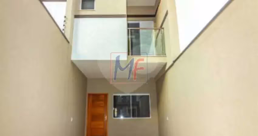 Ref 16.413 - lindo sobrado em santana de 130 m² a.u., 3 suítes, sala dois amb., cozinha, lavabo, lavanderia, quintal, churrasqueira, 2 vagas.