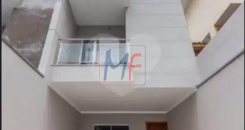 Ref 16.414 - belo sobrado no bairro de santa terezinha, com 135 m² a.u.,  3 suítes, sala, lavabo, área gourmet com churrasqueira, 2 vagas.