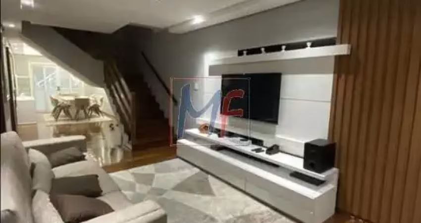 Ref 16.561 - lindo sobrado em sbc, 264 m² a.u., 3 quartos (2 suítes), salas de estar e jantar, escritório, cozinha, lavabo, lavanderia e 3 vagas.