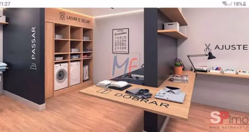 Ref 16.646 - excelente apto no brás, 52 m² a.u., 2 quartos, sala, cozinha, banheiro, área de serviço, 1 vaga de moto, 1 vaga de bicicleta e lazer.