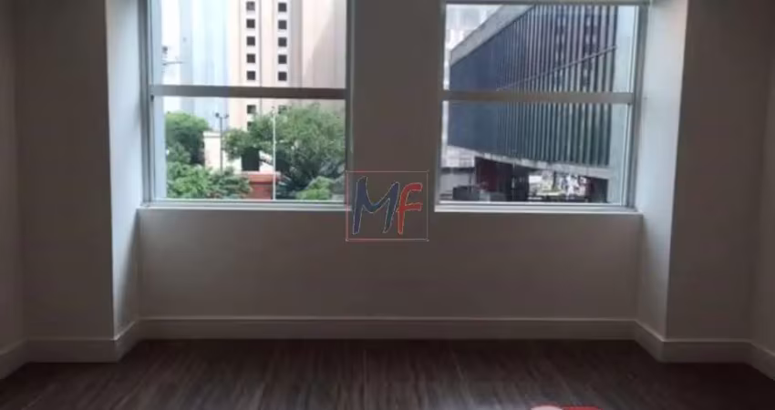 Ref 16.880  excelente sala comercial  av. paulista, bela vista, 33m² a.u., com copa, banheiro , 1 vaga, próxima ao masp. agende ja a sua visita.