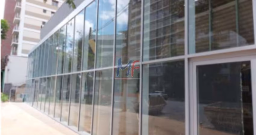 Prédio comercial Pinheiros, com duas lojas: uma 160m² e outra 240m², possível negociar separadamente- ZM -  (REF 16.691).