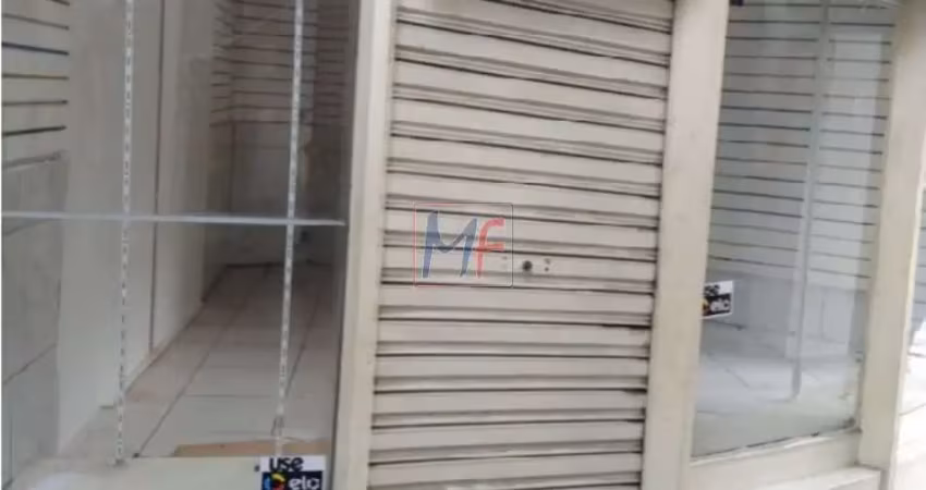 Excelente loja no centro de sp, com 31 m² de área útil e ótima localização, prox. metrô são bento (ref 17.293)