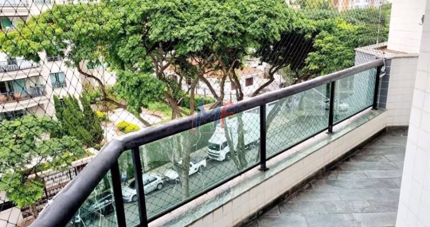 Excelente apto na Vila Congonhas, 162m² a.u., 4 dormitórios (1 suíte), sala, cozinha, escritório, varanda, depósito, 3 vagas e lazer (REF 17.320)