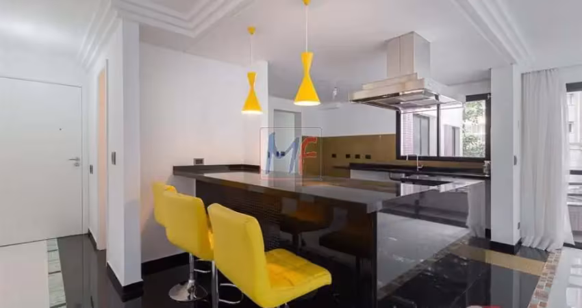 Excelente apto na vila regente feijó, 129m² a.u., 2 dormitórios (2 suítes), sala, cozinha gourmet, escritório, depósito, 2 vagas, lazer (ref 17.342)