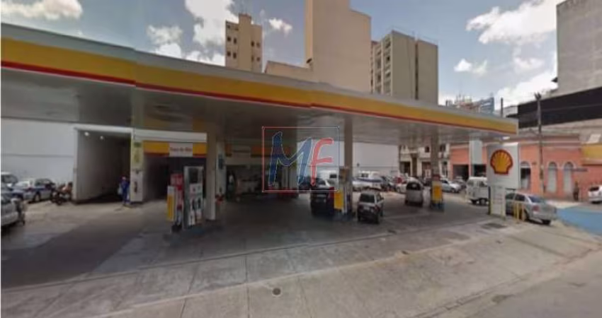 REF 7225 - Excelente terreno  tem  posto de gasolina de  esquina e desativado com 1.012 m2  - CAMPOS ELÍSEOS. Estuda propostas! Zon. ZC.