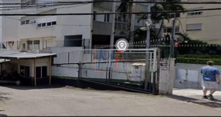 Excelente Terreno para Venda com 1.170 m² A.T, Ótima localização  no bairro Vila Mariana, zoneamento ZEU aceita permuta. REF 12.255.