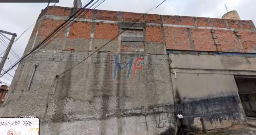 REF  13.002- Excelente Prédio Comercial, no bairro São Miguel Paulista, 831 m²  a.c, 494 m²  a.t, Frente: 26 m. ZONEAMENTO: ZEUP