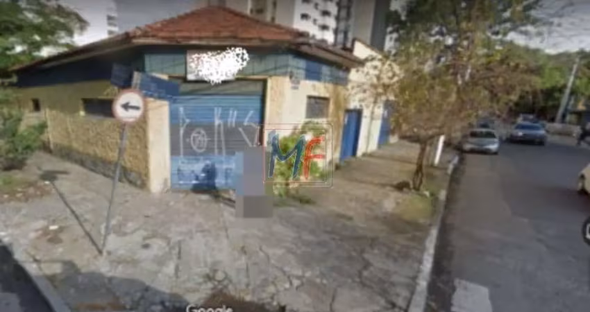 Excelente terreno no bairro santo amaro, 1.157 m²  área , 967 m² área construída, zoneamento: zeu . não aceita permutas.  ref 13.105-