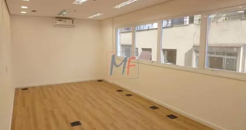 Ref 13.316- excelente conjunto comercial localizado no bairro jardim paulista, 31 m² de área útil,  1 banheiro, 1 vaga de garagem. alugado.