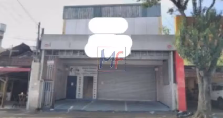 Salão comercial em artur alvim , com 450m² de a.t. próximo a estação de metrô artur alvim. ref. 14.767