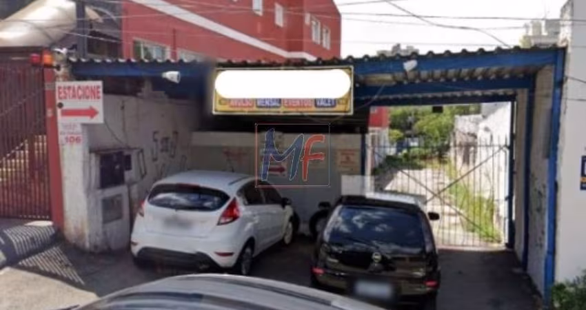 REF: 14.879 Excelente Terreno localizado  em Pinheiros com  350 m² de área, frente 7 metros, ZONEAMENTO ZM. Não aceita permutas.