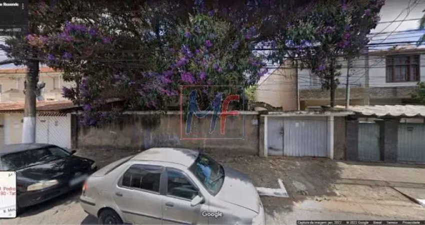 Excelente terreno localizado no bairro tatuapé, 702 m² área construída, 1.073 m² área terreno, frente: 35 m, zoneamento: zeis-5. ref:15.015