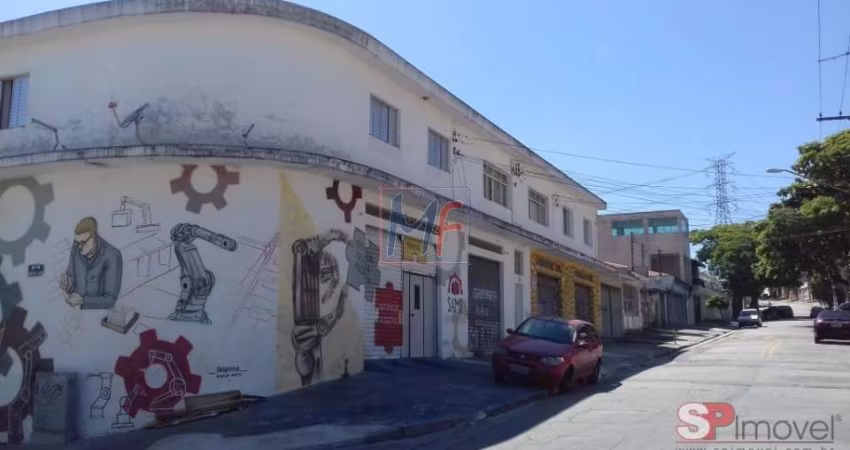 REF 16.760 - Excelente prédio comercial à venda em Osasco, 452 m² a.u., com 4 salões comerciais no térreo e 2 residências na parte superior.