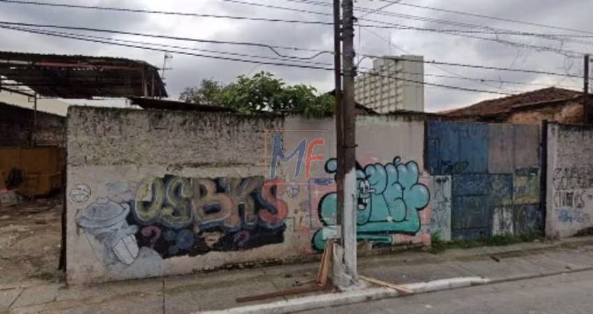 REF 16.917 - Excelente terreno em Santo Amaro, com 881 m² de terreno, 235 m² a.u, 23 m de frente, Zoneamento ZEM, não aceita permuta.