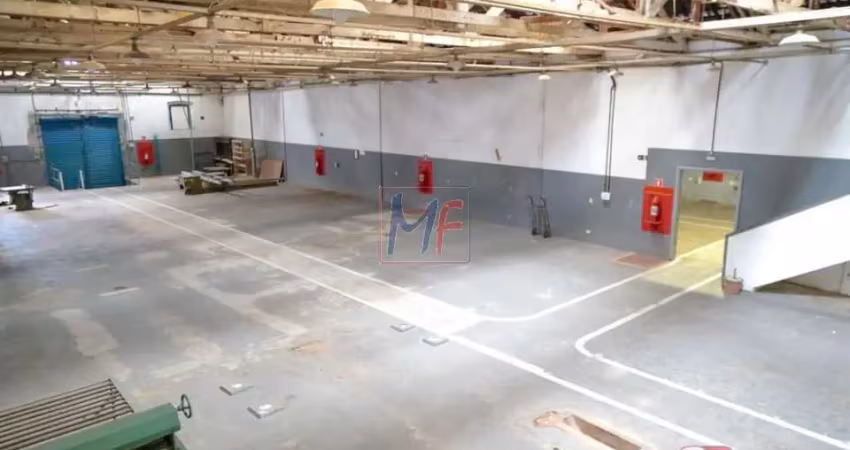 Excelente galpão campos elíseos, 2.000 m² a.c., 1575 m² terreno,  20 salas, cozinha, mezanino, 8 banheiros, refeitório, vestiário (ref 17.543)